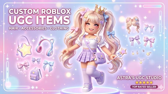 im make roblox ugc models for your store