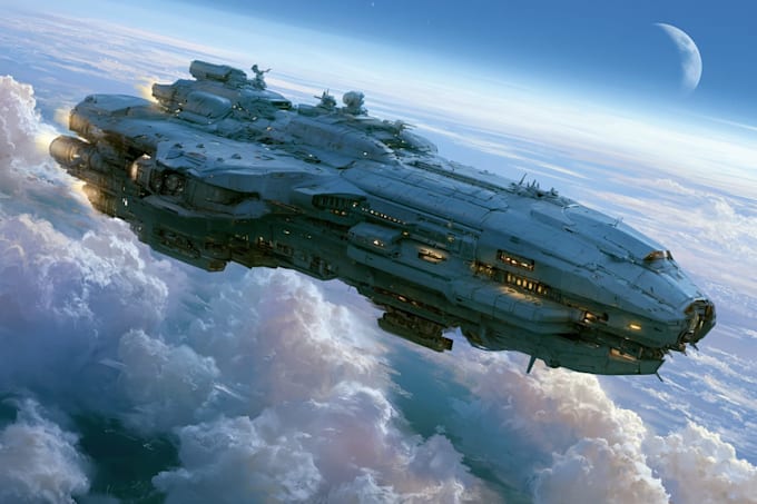 do sci fi spaceship design