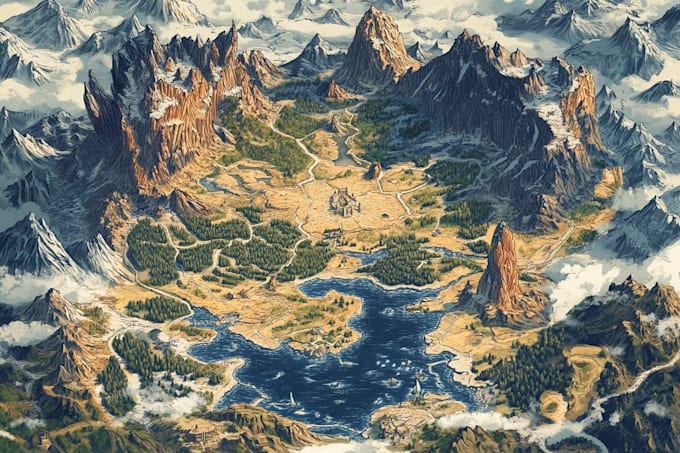 do you rpg fantasy map