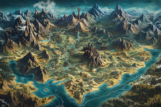 do you rpg fantasy map