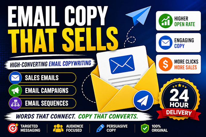 write a highconverting, email copy, email campaigns, sales email, email sequence
