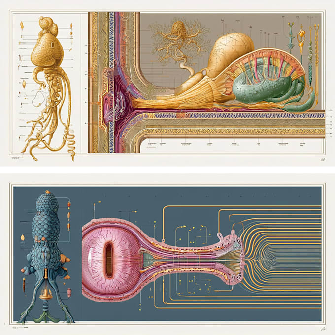 create scientific illustrations and medical figures