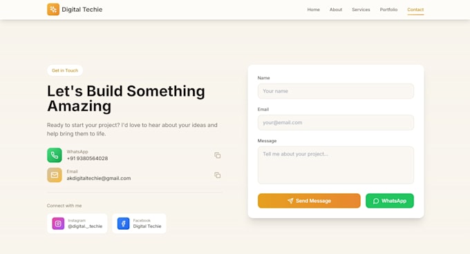 develop react websites and web applications