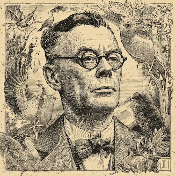 make vintage illustration with engraving style