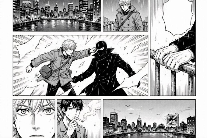 turn your script into professional manga comic pages