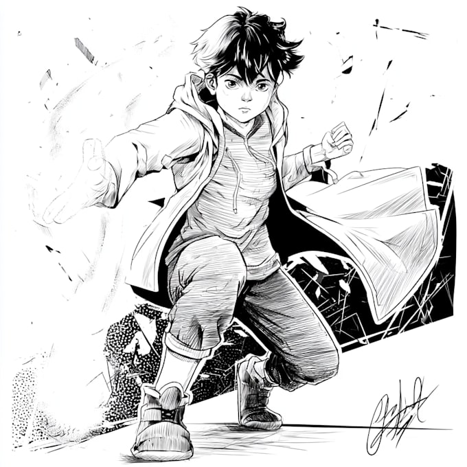 do an anime or comic character