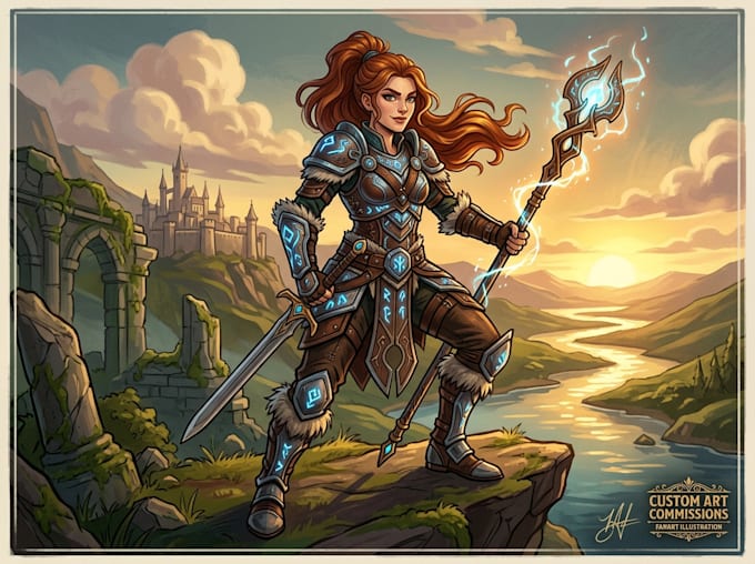 draw character art, fanart, illustration, custom commissions