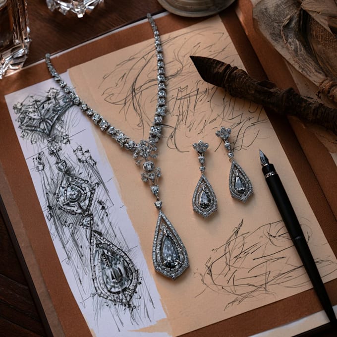 design custom jewelry pieces and collections