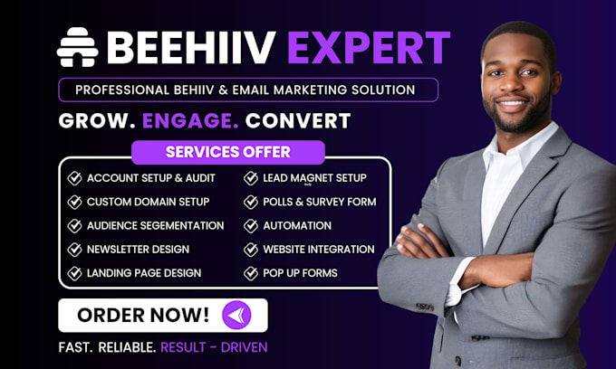 create beehiiv newsletter design beehive landing page beehiv ai email automation