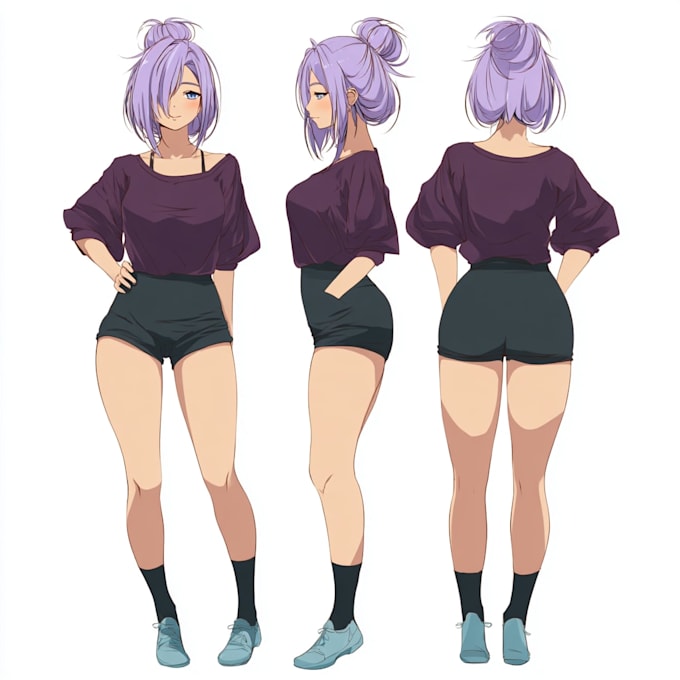create amazing anime character for you