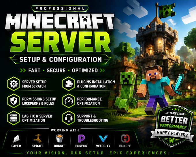 setup and configure your minecraft server plugins smp paper spigot
