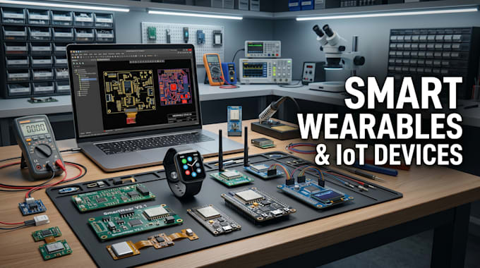 design smart wearables, iot devices, and pcb solutions