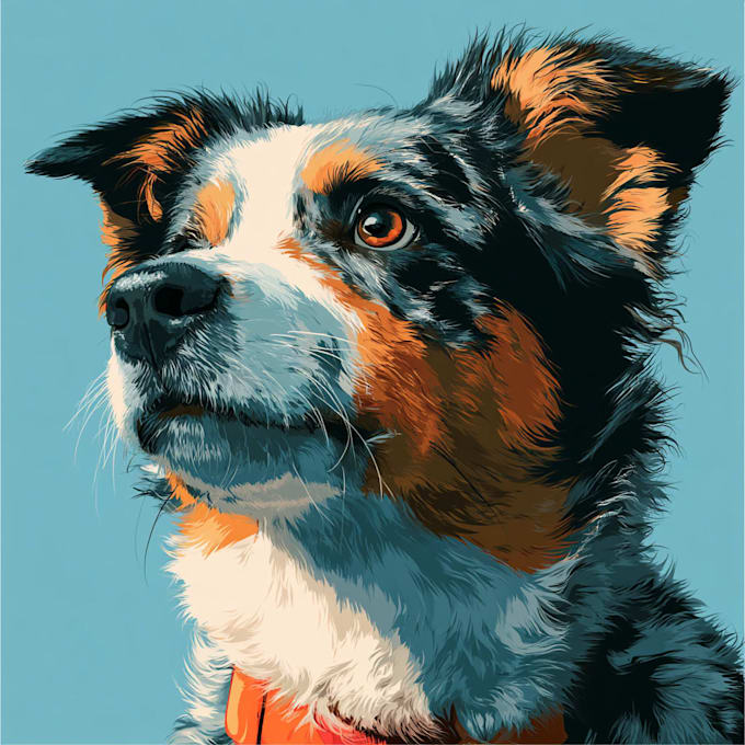 draw your beloved pet into a fun vector art cartoon
