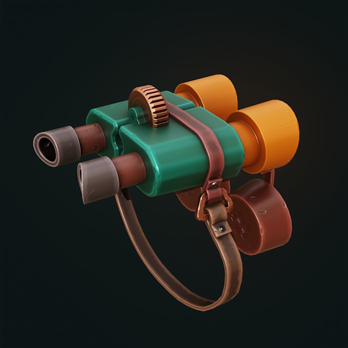 create stylised assets and props game ready