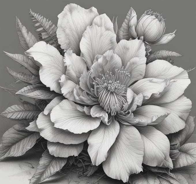 do a botanical illustration