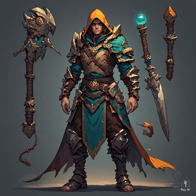 do fantasy character and dnd character