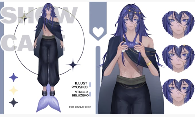 do 2d vtuber live2d rigging anime vtuber vroid vtuber chibi twitch 3d vtuber
