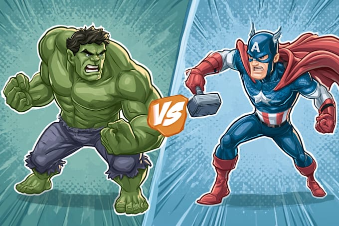 do a superhero comic