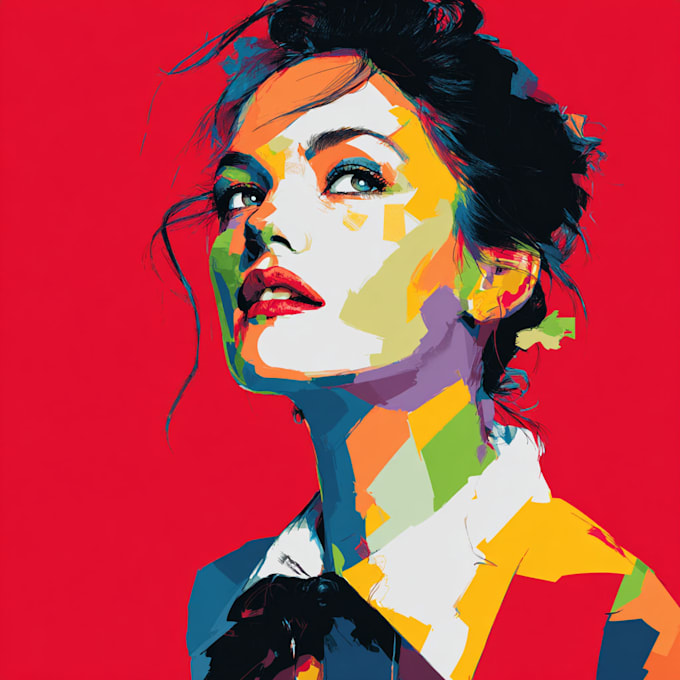 create surreal, psychedelic, abstract art