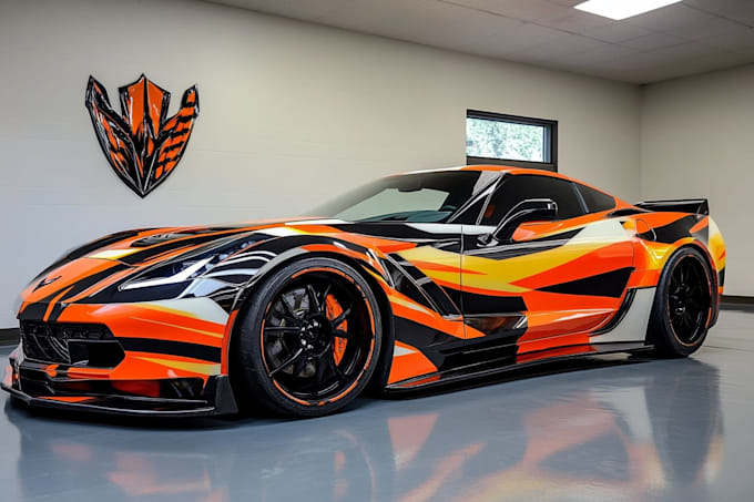 design professional vehicle wrap, car wrap, van wrap