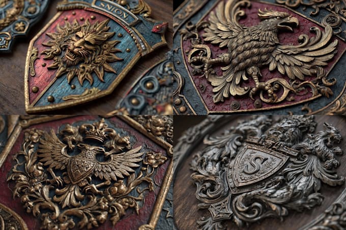 design custom medieval fantasy faction emblems creatively