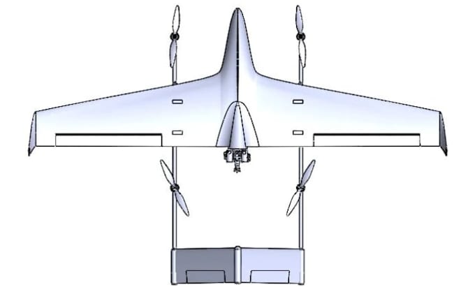 design uav drone rc aircraft aerodynamic design perform cfd fea analysis