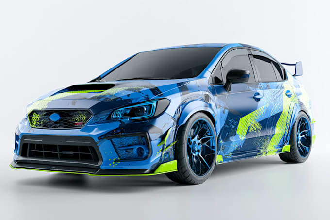professional vehicle wrap design, car wrap