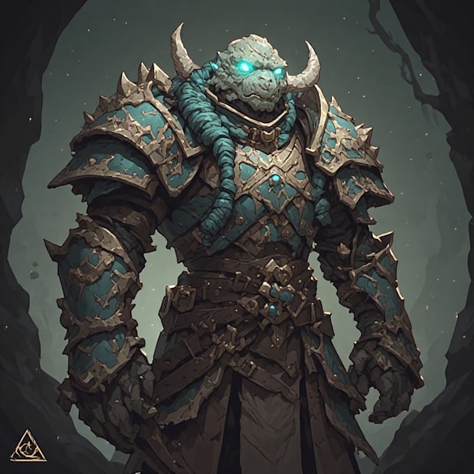draw dnd character design, concept art and dnd party