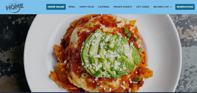 create website for your restaurant to boost reservations