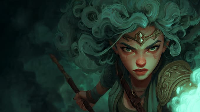 design and draw any character