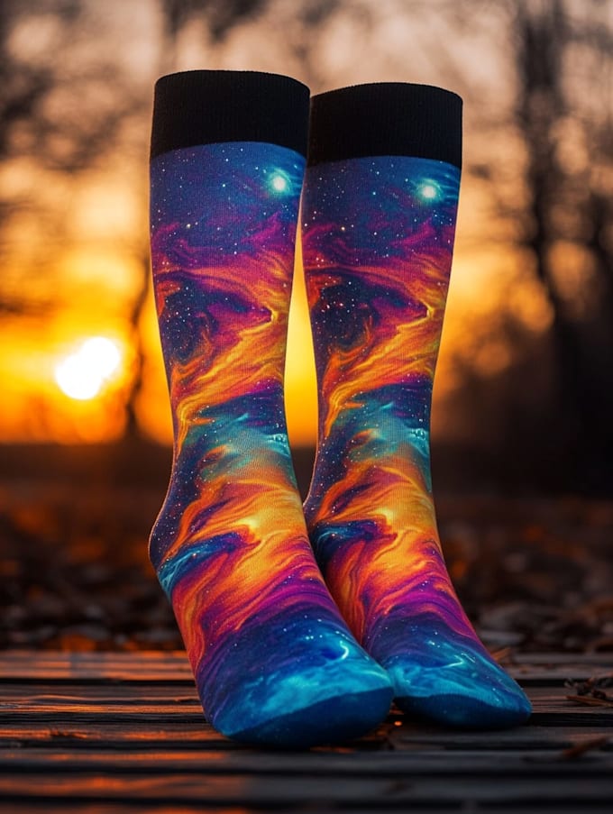 create custom 3d athletic socks design, 3d fashion socks