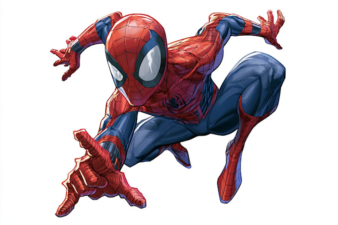 superhero character for comics