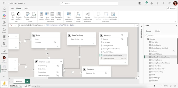 build interactive power bi dashboard with advanced dax
