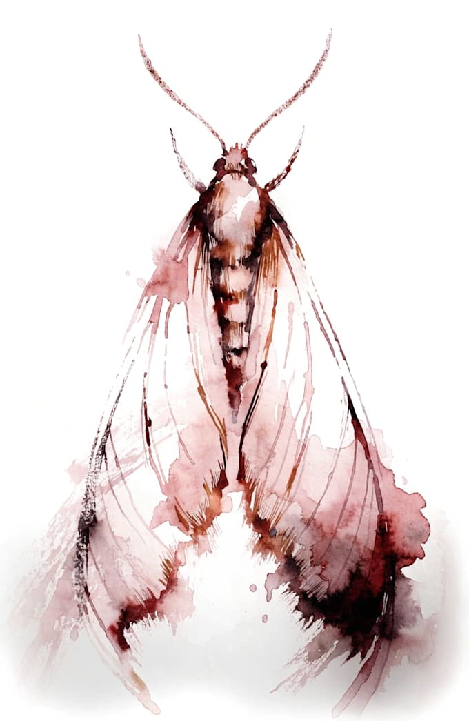 create a watercolor tattoo design
