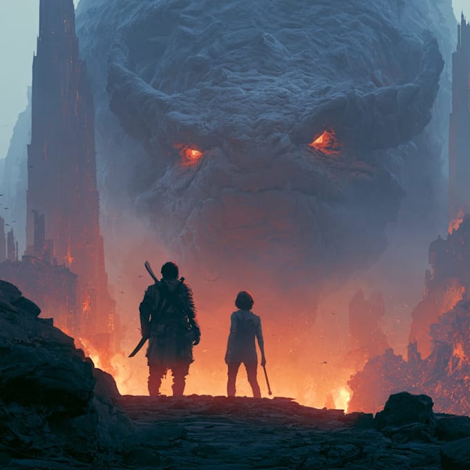 create fantastic book cover artworks