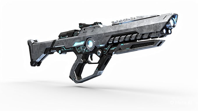 design unique weapons illustrations