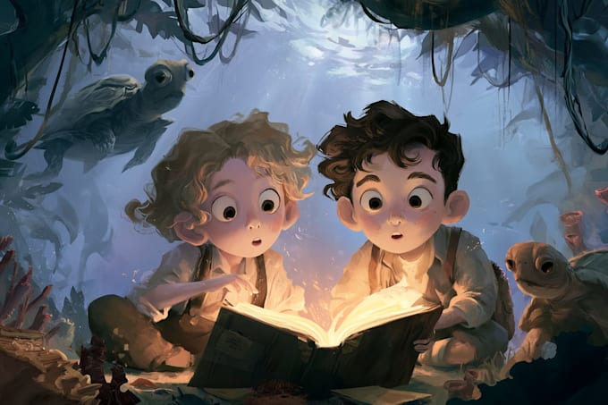 design children book illustrations and kids