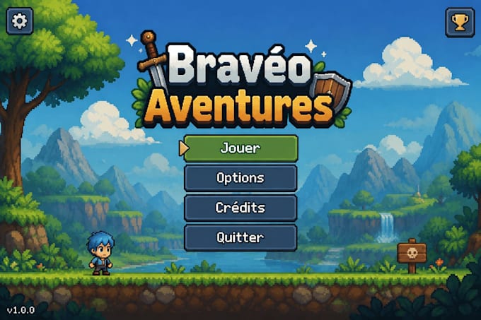 develop a custom 2d game in godot engine for PC or android