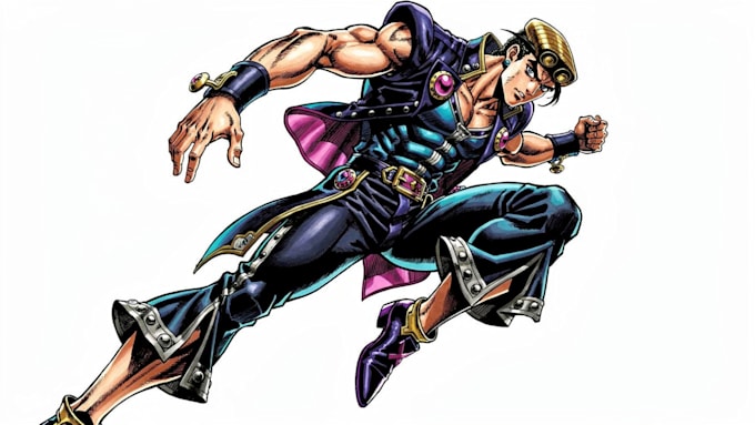 draw you in jojo bizarre adventure style