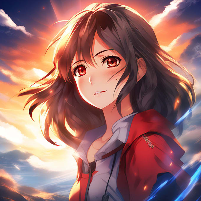 do a anime character
