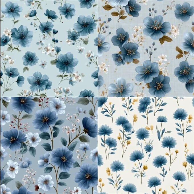 create seamless pattern design and textile print design