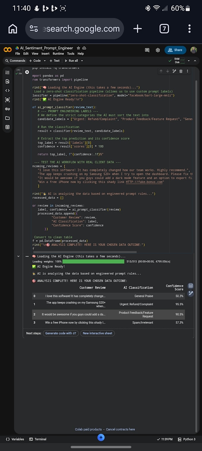 build custom python scripts for web scraping and data automation