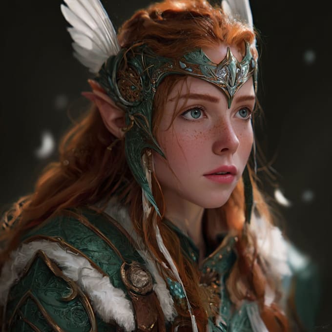 do realistic or fantasy portrait