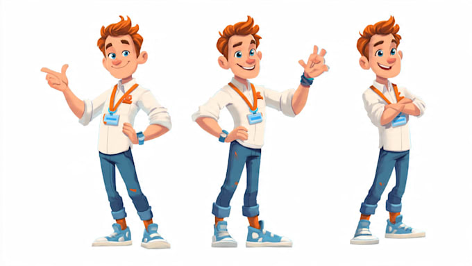 design a unique cartoon mascot logo