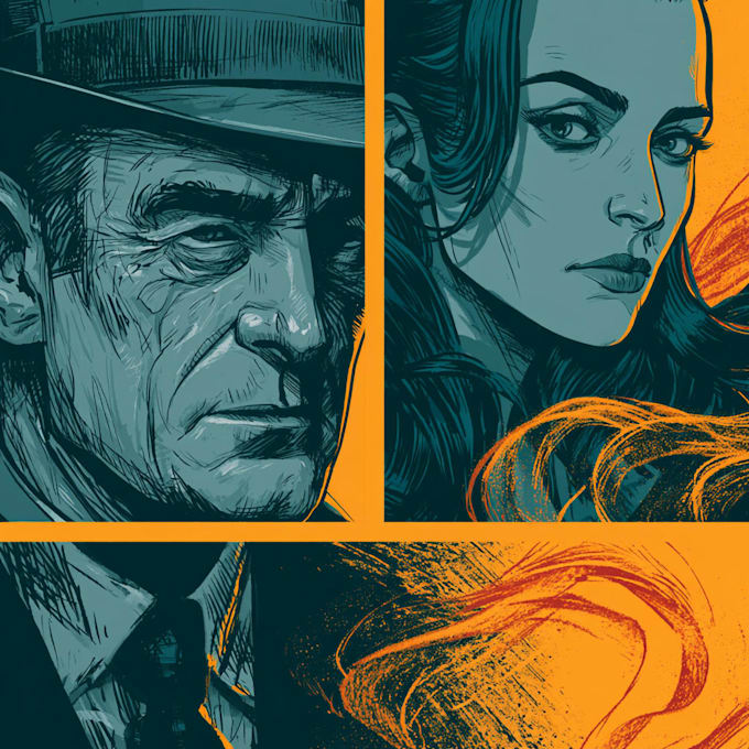 comic book illustration with comic book illustrator