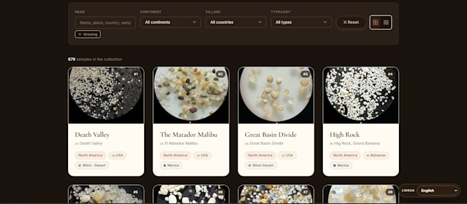 develop a custom interactive website or catalog website