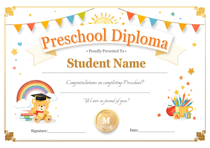 design editable canva graduation award and certificate template