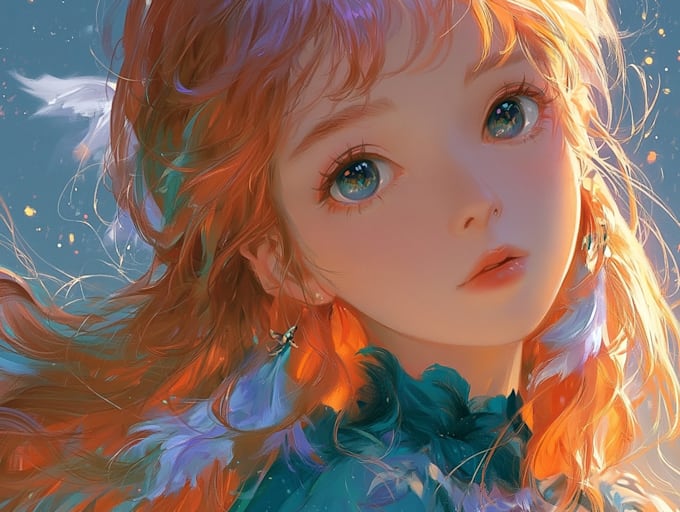draw a anime character