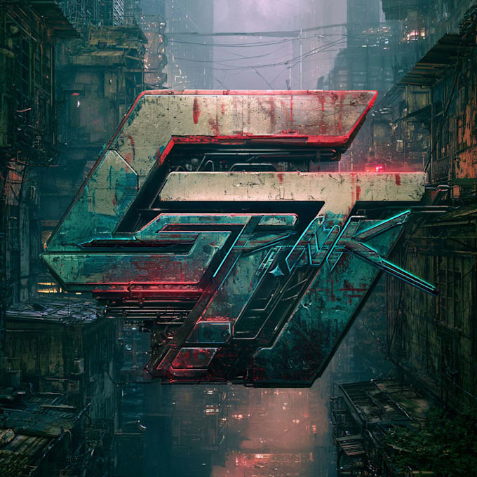 do you mecha, techwear, sci fi, logo