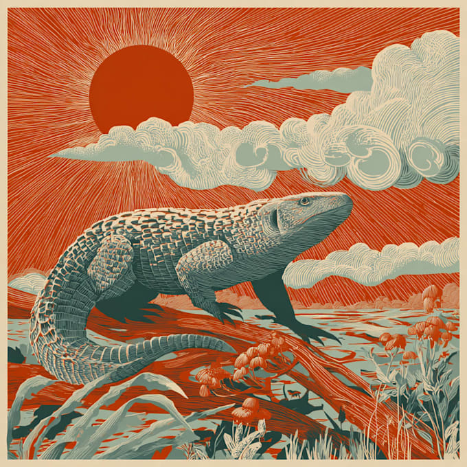 create a custom print linocut